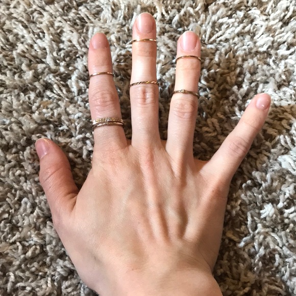 H&M Jewelry - Midi set of rings